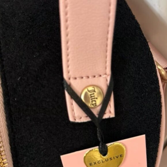 Juicy Couture‎ Lovers Club Liquorice Pink Dia Backpack NWT main image 5